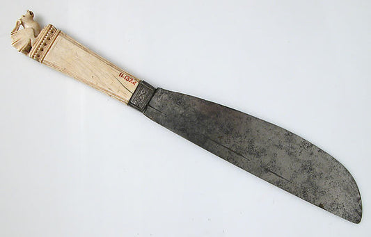 :Steel Knife with Ivory Handle 14th century-16x12"(A3) Poster
