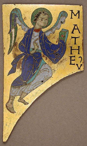 :Plaque with the Symbol of the Evangelist Matthew c1100-16x12"(A3) Poster