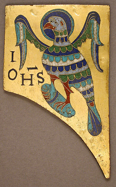 :Plaque with the Symbol of the Evangelist John c1100-16x12"(A3) Poster