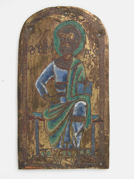 :Plaque of St. Thomas mid-12th century-16x12"(A3) Poster