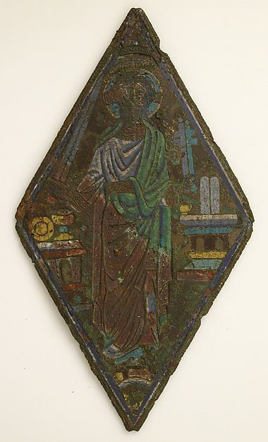 :Plaque with Christ as Mediator 1150–60-16x12