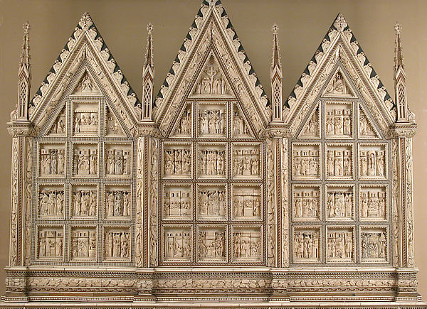 Baldassare degli Embriachi:Altarpiece c1390–1400-16x12