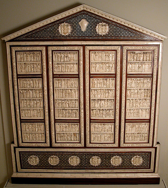 Baldassare degli Embriachi:Panels from Two Caskets c1400–140-16x12"(A3) Poster