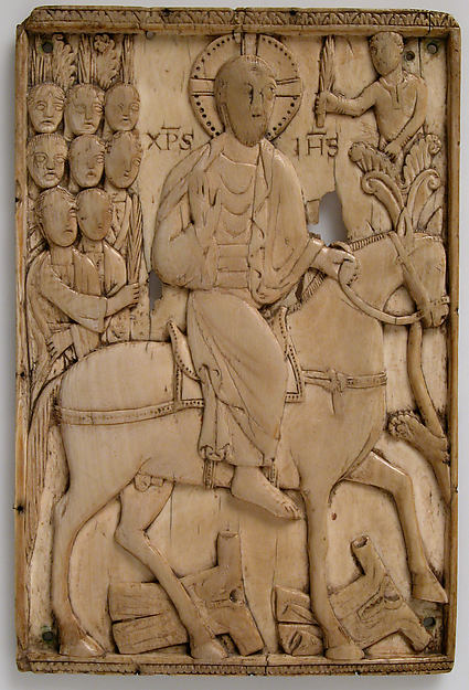 :Plaque with Jesus’ Entry into Jerusalem 900–925-16x12