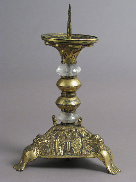 :Pricket Candlestick late 19th or early 20th century -16x12"(A3) Poster