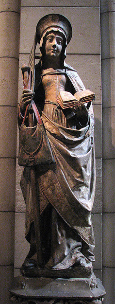 :Saint Savina of Troyes or Saint Syra 1510–20-16x12