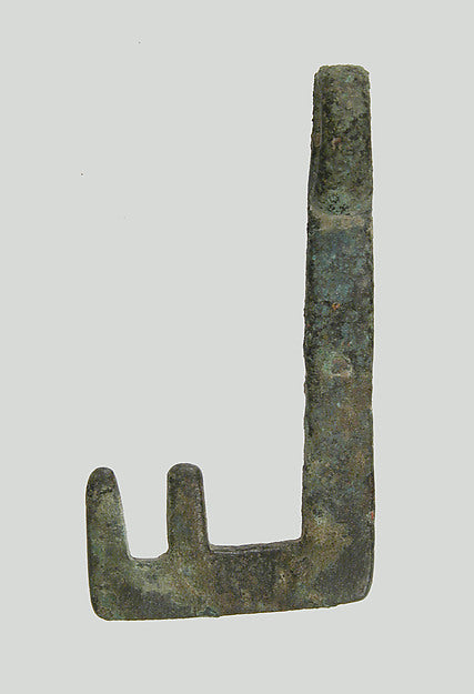:L-Shaped Key 6th–7th century -16x12