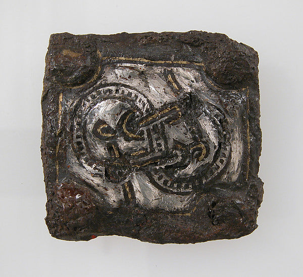 :Plate of a Belt Buckle 6th–7th century-16x12"(A3) Poster