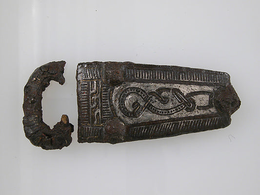 :Plate and Loop of a Belt Buckle 7th century-16x12"(A3) Poster