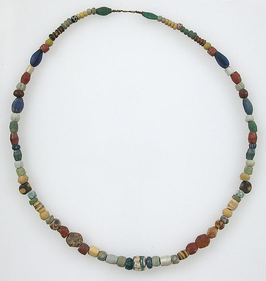 :Beaded Necklace 5th–7th century-16x12"(A3) Poster