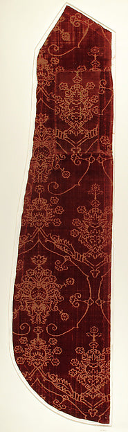 :Textile with Pomegranate Motif 15th century-16x12"(A3) Poster