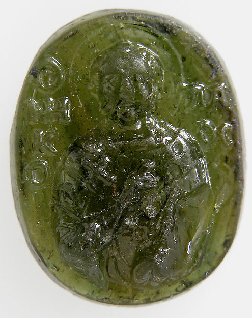 :Cameo with Saint Nicholas 12th–13th century-16x12"(A3) Poster