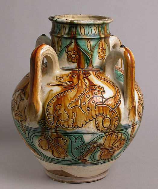:Vase 16th century-16x12