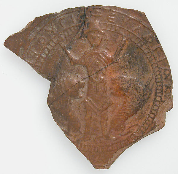 :Pilgrim's Plaque 4th–7th century-16x12