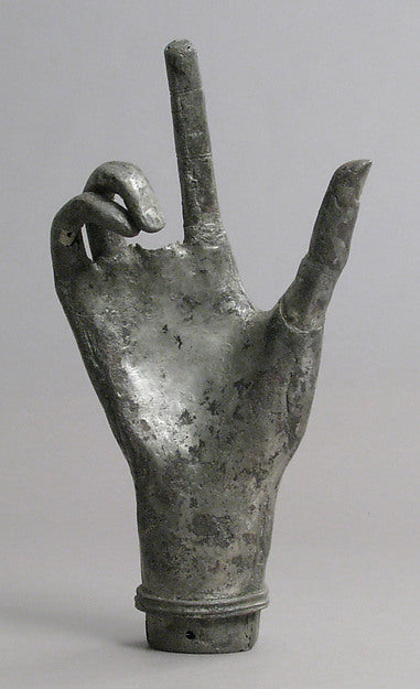:Reliquary Hand from 13th century-16x12