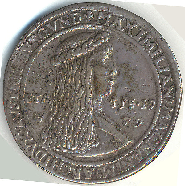:Medal of Maximillian I as Archduke Of Austria and Maria of -16x12