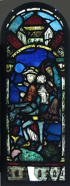 :The Flight Into Egypt 13th century style-16x12"(A3) Poster