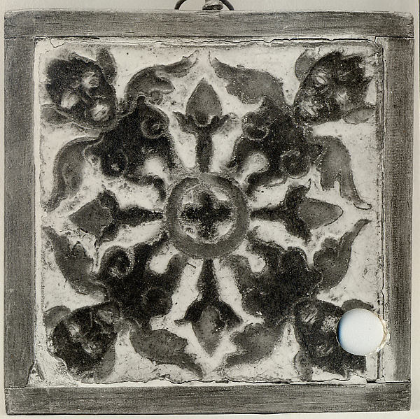 :Three Tiles 15th–16th century-16x12