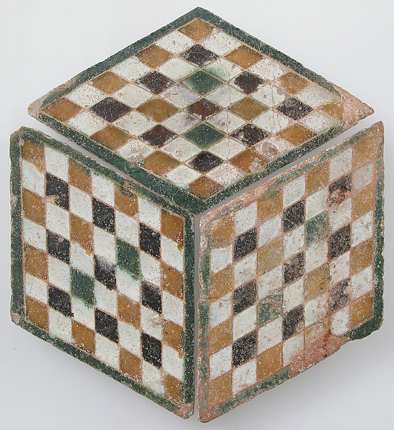 :Tiles with Checkered Pattern 1475–1500-16x12