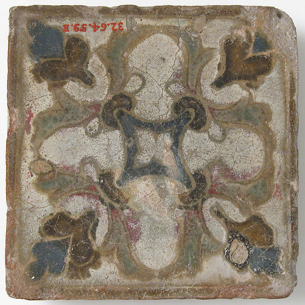 :Tile 15th–16th century-16x12