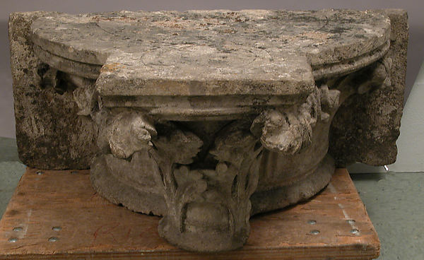 :Engaged Clustered Captial 13th century-16x12"(A3) Poster