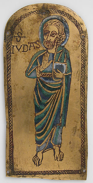 :Plaque of St. Jude 12th century-16x12"(A3) Poster