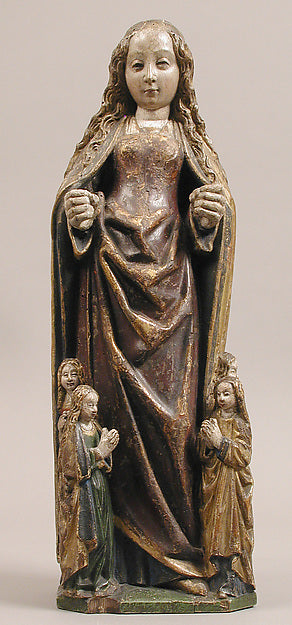 :Saint Ursula of Cologne and Four Virgin Martyrs c1500-16x12