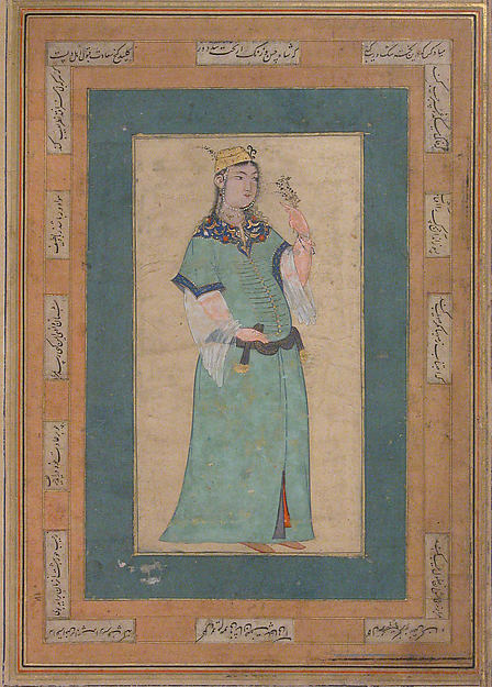 :Portrait of a Woman mid-16th century-16x12"(A3) Poster