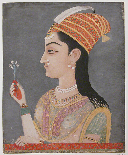 :Portrait of a Lady late 17th–18th century-16x12"(A3) Poster