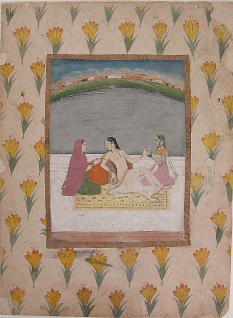 :Toilette of a Lady 19th century-16x12"(A3) Poster