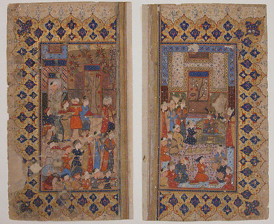 :"Enthronement of a Young Prince " Folio from a Yusuf and Zu-16x12"(A3) Poster