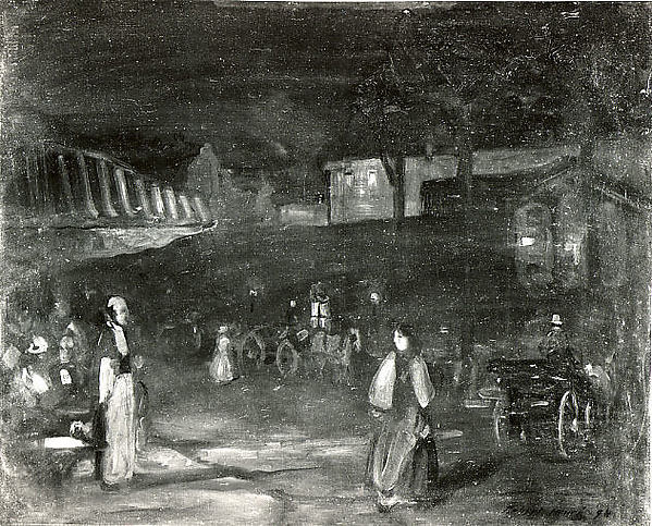 Paris Night 1898-Robert Henri, Poster Print - Wall Art