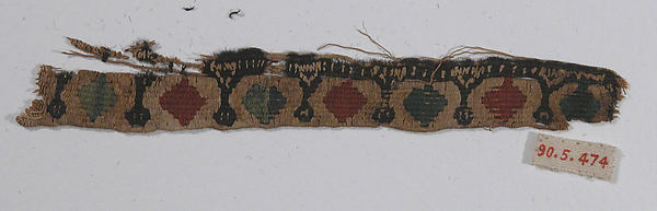 :Fragment of Neck Border 5th century-16x12"(A3) Poster