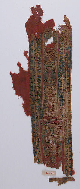 :Fragment of Shoulder Band 7th–8th century-16x12"(A3) Poster