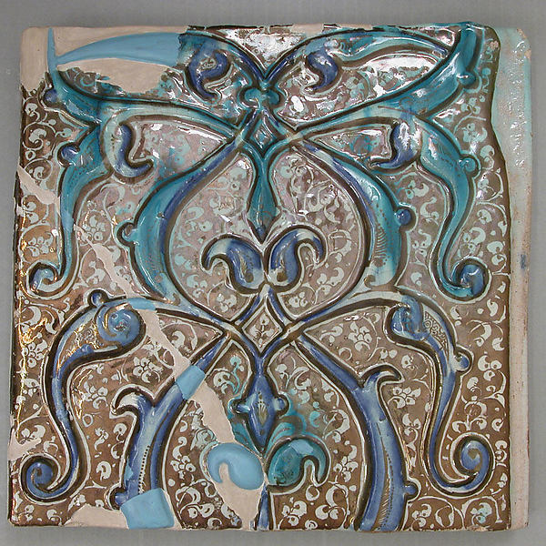 :Tile second half 13th century-16x12"(A3) Poster