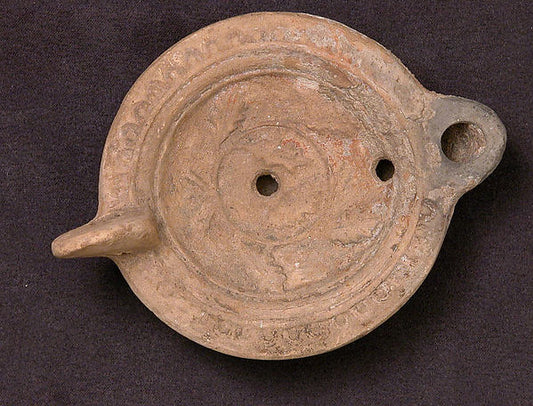 :Lamp 2nd–6th century-16x12"(A3) Poster