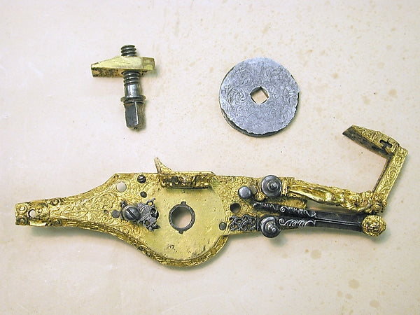 Wheellock Mechanism for a Pistol c1620,  Poster Print