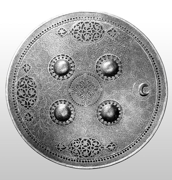 Shield  19th cent,  Poster Print Wall Art