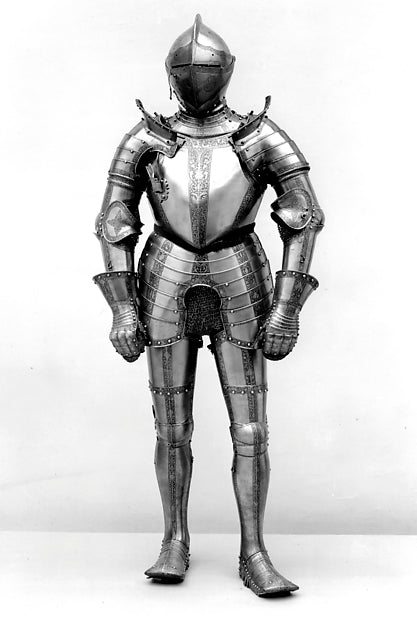 Armor from a Small Garniture for Field and Tournament dated 15,  Poster Print Wall Art