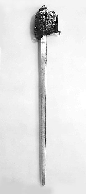 Basket-hilted Sword c1720–40,  Poster Print Wall Art