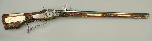 Wheellock Rifle Made for Emperor Leopold I c1685,  Poster Print Wall Art