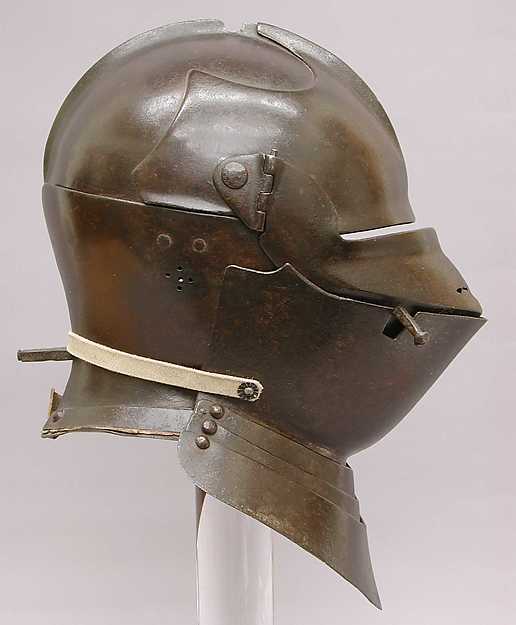 Armet with Matching Wrapper c1475,  Poster Print Wall Art