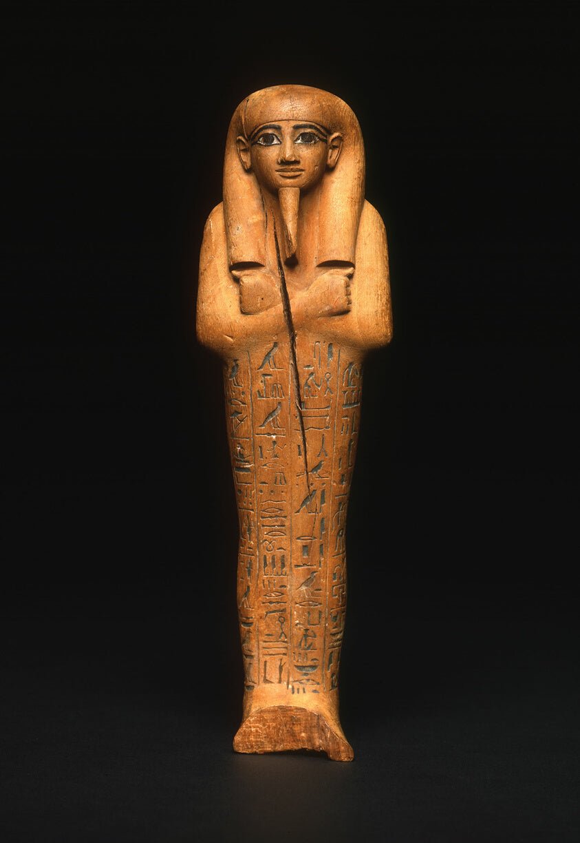 Shabti (Funerary Figurine) of Nebseni by  Egyptian, 23x16"( A2 size) Poster Print