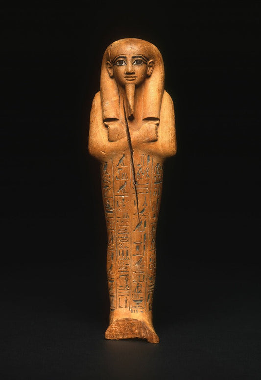 Shabti (Funerary Figurine) of Nebseni by  Egyptian, 23x16"( A2 size) Poster Print