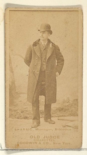 :Sharsie Manager Philadelphia Athletics from the Old Judge s-16x12"(A3) Poster