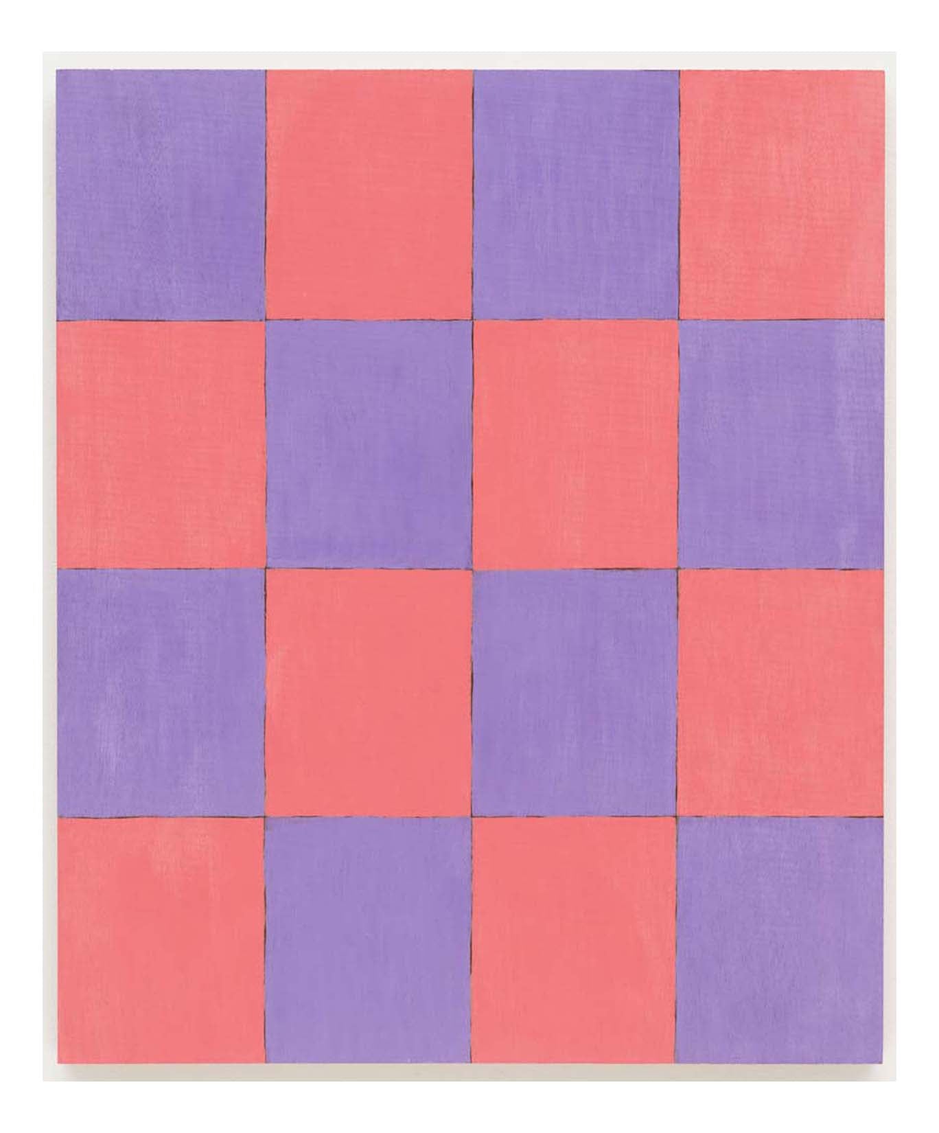 Sherrie Levine - Large Check 1, 16x12" (A3) Poster Print