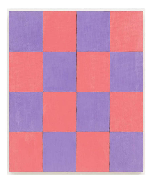 Sherrie Levine - Large Check 1, 16x12" (A3) Poster Print