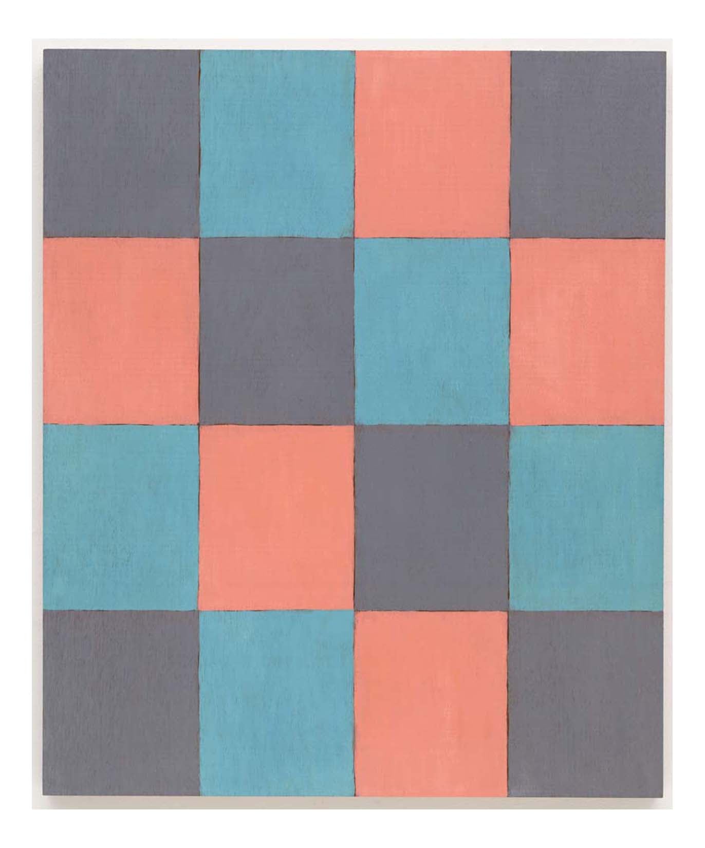 Sherrie Levine - Large Check 10, 16x12" (A3) Poster Print