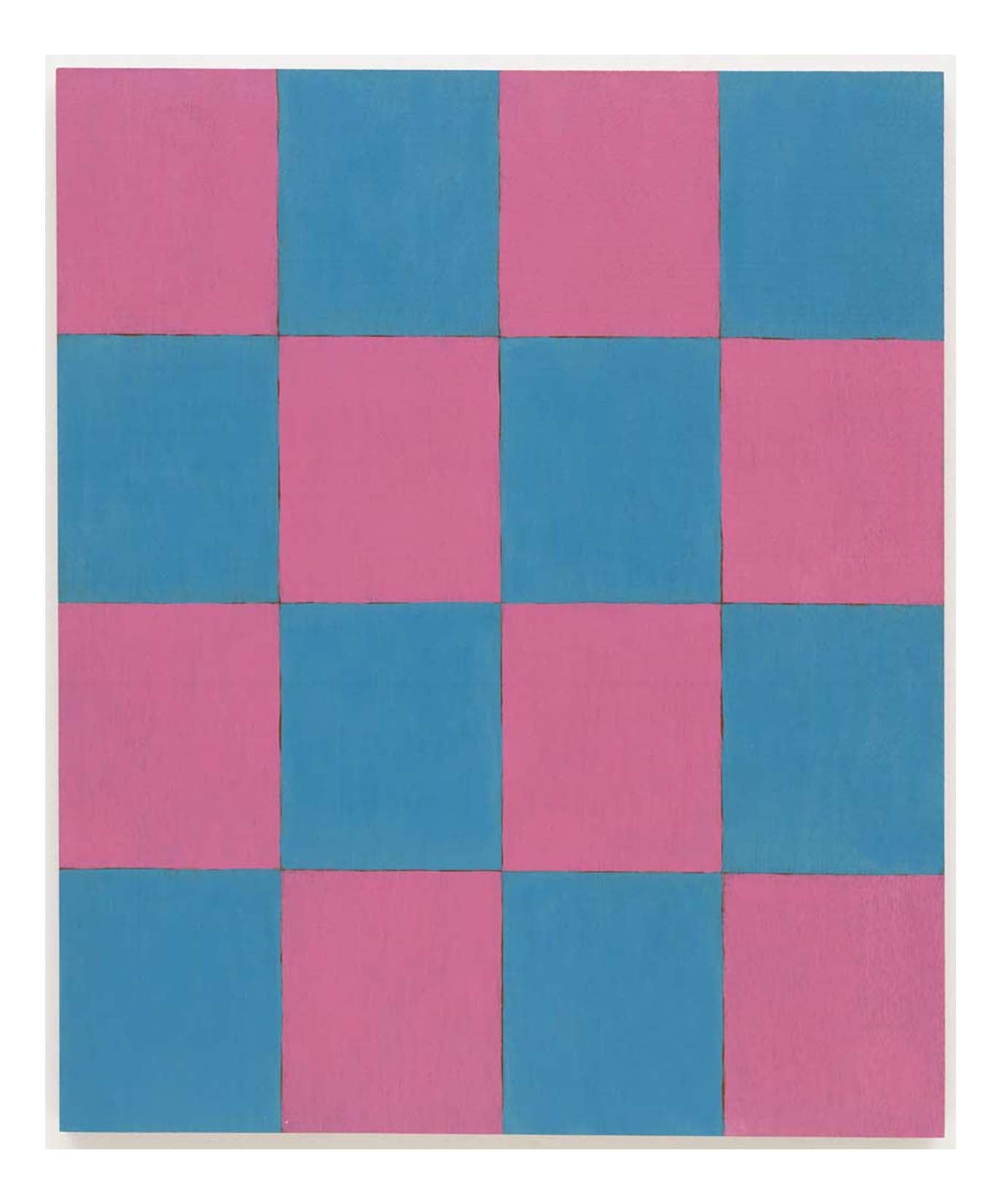 Sherrie Levine - Large Check 2, 16x12" (A3) Poster Print