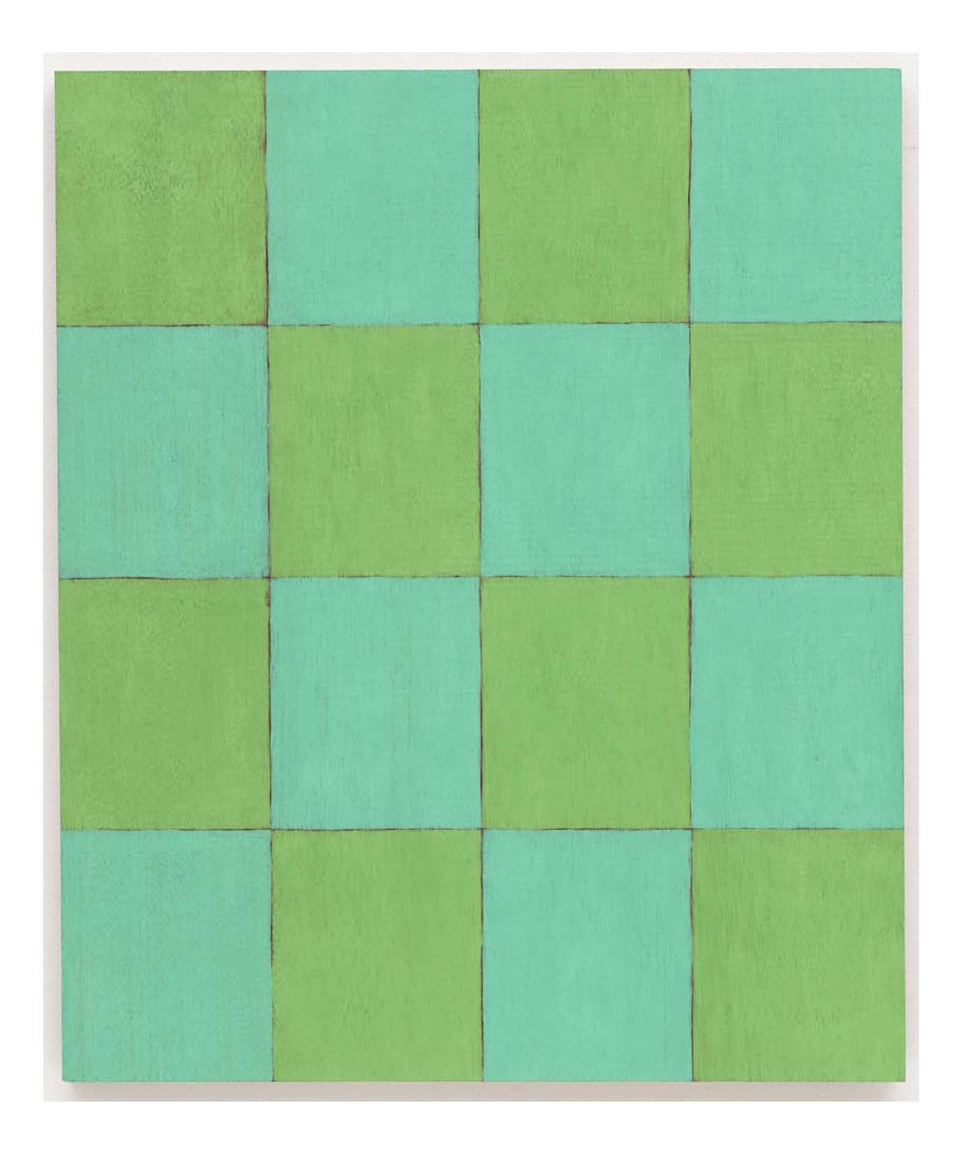 Sherrie Levine - Large Check 4, 16x12" (A3) Poster Print